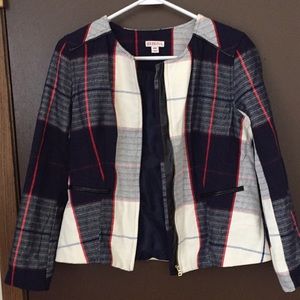 Plaid Blazer